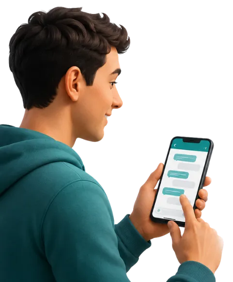 Atende+ respondendo perguntas frequentes