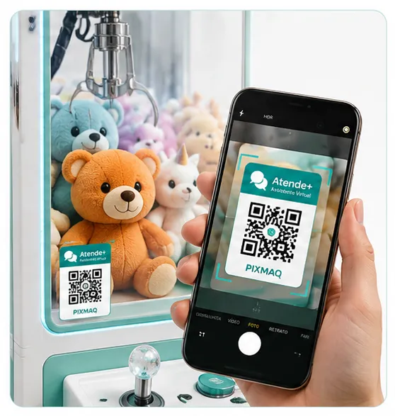 Escanear QR do Atende+