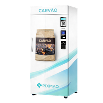 Vending Machine de Carvão com rastreamento