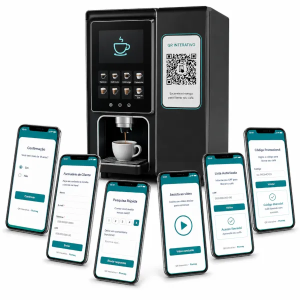QR Interativo Vending Machines